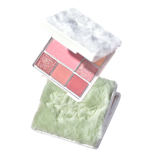 戈戈舞渐变腮红眼影盘夏天日常大地色高光腮红修容一体盘纯欲风