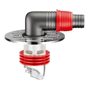 洗衣机下水管地漏专用接头排水三头通防臭返水卫生间分流器二合一