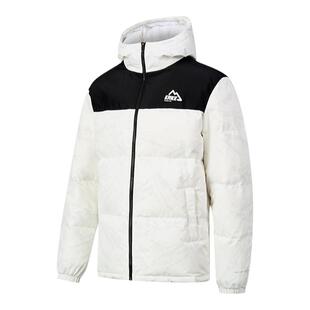 鸿星尔克羽绒服男款冬季新款男士青少年三防短款棉服男生外套男装