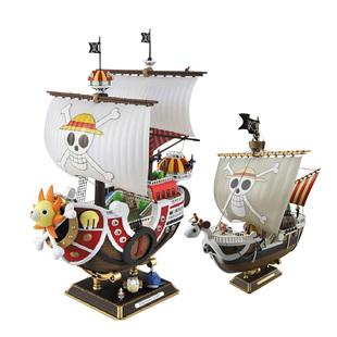 【自营】万代海贼王船拼装模型手办 千里阳光号黄金梅利号 大版