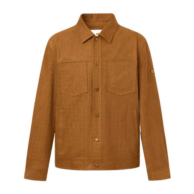 【春夏新品】GOLDEN BEAR/金熊 2026年男士修身翻领雅痞夹克外套