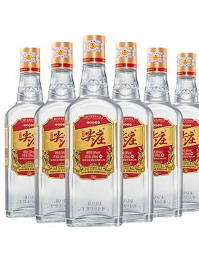 宜宾五粮液股份尖庄大光50度粮食白酒光瓶浓香型500mL*6瓶