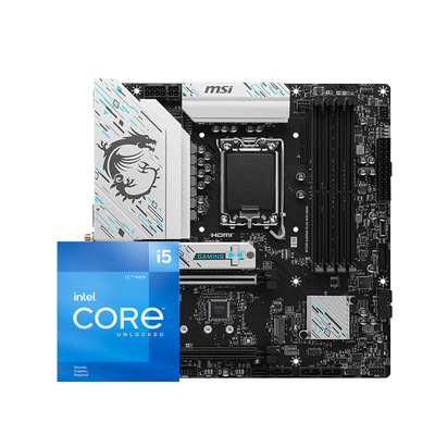 Intel I5 12490F 14490F 12600KF 微星 B760 DDR4 主板CPU套装