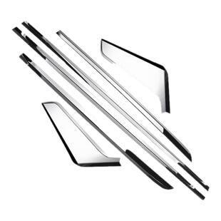 适用宝马5系车身饰条520 523 525 528 530li改装车窗车门亮条车贴