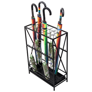 雨伞架家用商用多功能雨伞置物架子雨具折叠伞收纳桶酒店大堂伞架