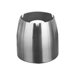 带盖烟灰缸不锈钢防飞灰现代家用餐厅酒店烟盅防摔大号定制送礼