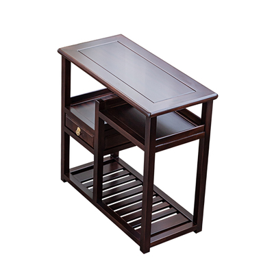 墨空乌檀木简约家用茶边柜