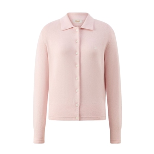 【可机洗羊毛】Eland衣恋毛针织衫女甜美风立体坑条上衣25春新款