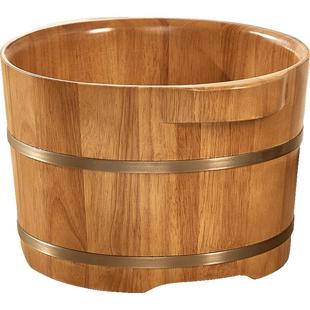 实木儿童泡脚桶过小腿木桶宝宝专用洗脚盆木质家用保温足浴桶小孩