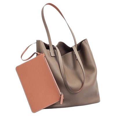 头层牛皮托特包HOUSEOFHIYA