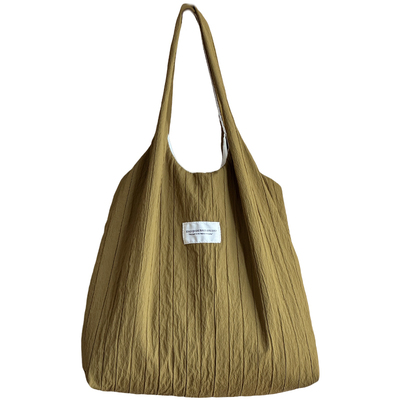 喜凡你韩系慵懒褶皱通勤单肩包