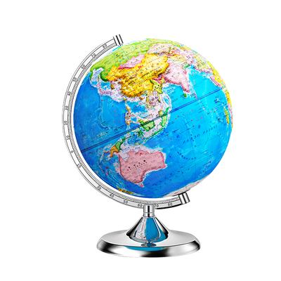 【正版升级】得力同步教材地球仪