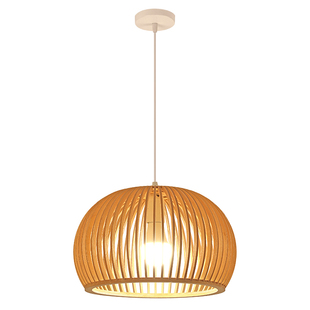 竹编吊灯新中式灯饰藤编禅意茶室餐饮灯日式竹艺灯笼茶楼仿古灯罩