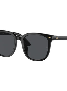 RayBan雷朋太阳镜明星同款25年新品黑超方框男女近视墨镜0RB4401D