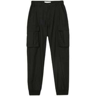 S28 舞蹈练功裤秋冬萝卜裤女男长裤现代舞哈伦裤舞蹈裤修身束脚裤