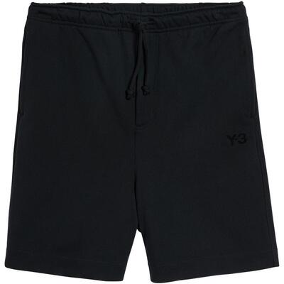 Y-3/Y3山本耀司2025春夏新品时尚休闲黑色男士宽松短裤JN4939