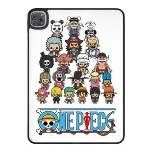 超创意适用8/9代无盖iPad11a16保护壳第10代海贼王10.2寸亚克力Air45磁吸笔槽mini67平板Pro11/12.9硬后壳9.7