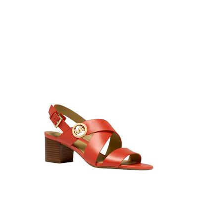 【618狂欢】MICHAEL KORS Vera 女士金属饰粗跟凉鞋 跟高5.5cm