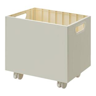 带轮可移动书箱置物架落地办公桌下学生小推车书本收纳箱教室用