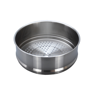 出口日本加高边加厚材质食品级304不锈钢蒸笼蒸锅屉格架20cm-36cm