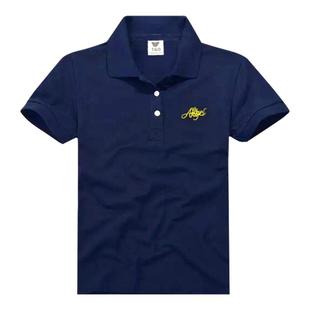 夏季女童短袖t恤好棉花边袖儿童polo衫带领子半袖体恤小中童透气T