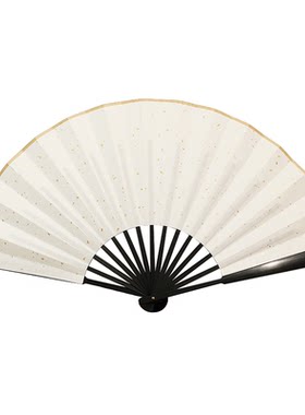 空白扇子折扇中国风古风宣纸扇