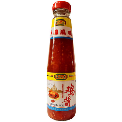 万人迷鸡酱730克*2瓶0脂蒜香味炸