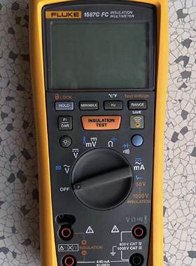 议价[]福禄克FLUKE 1587C FC绝缘万用表 三位半数显 型号全询价
