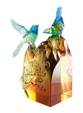 琉园琉璃摆件中式客厅结婚礼物