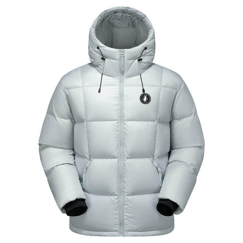 鹅绒骆驼企鹅羽绒服女冬季新款加厚保暖高充绒量冬装羽绒外套男士