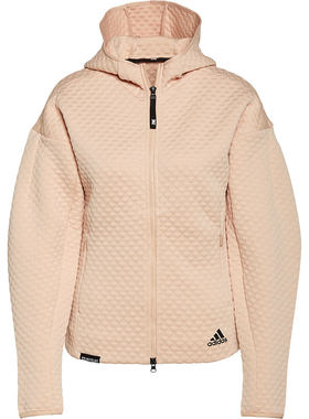 Adidas/阿迪达斯官方正品 FZ PB RDY 女子连帽运动夹克外套H42063
