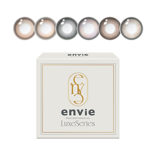 【新品上市】envie美瞳日抛2片试戴片鎏金系列绿色紫色隐形眼镜