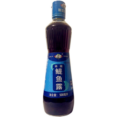 特级鳀鱼露泡菜腌制虾油鳗鱼虾露