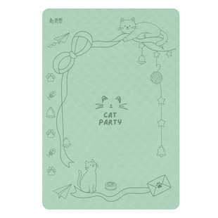 瑜伽垫抑菌孕妇专用绿色环保超大加宽双人健身垫家用防滑减震地垫