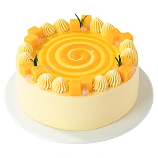 【幸福西饼】杨枝甘露圆舞曲蛋糕动物奶油生日同城配送甜品聚会