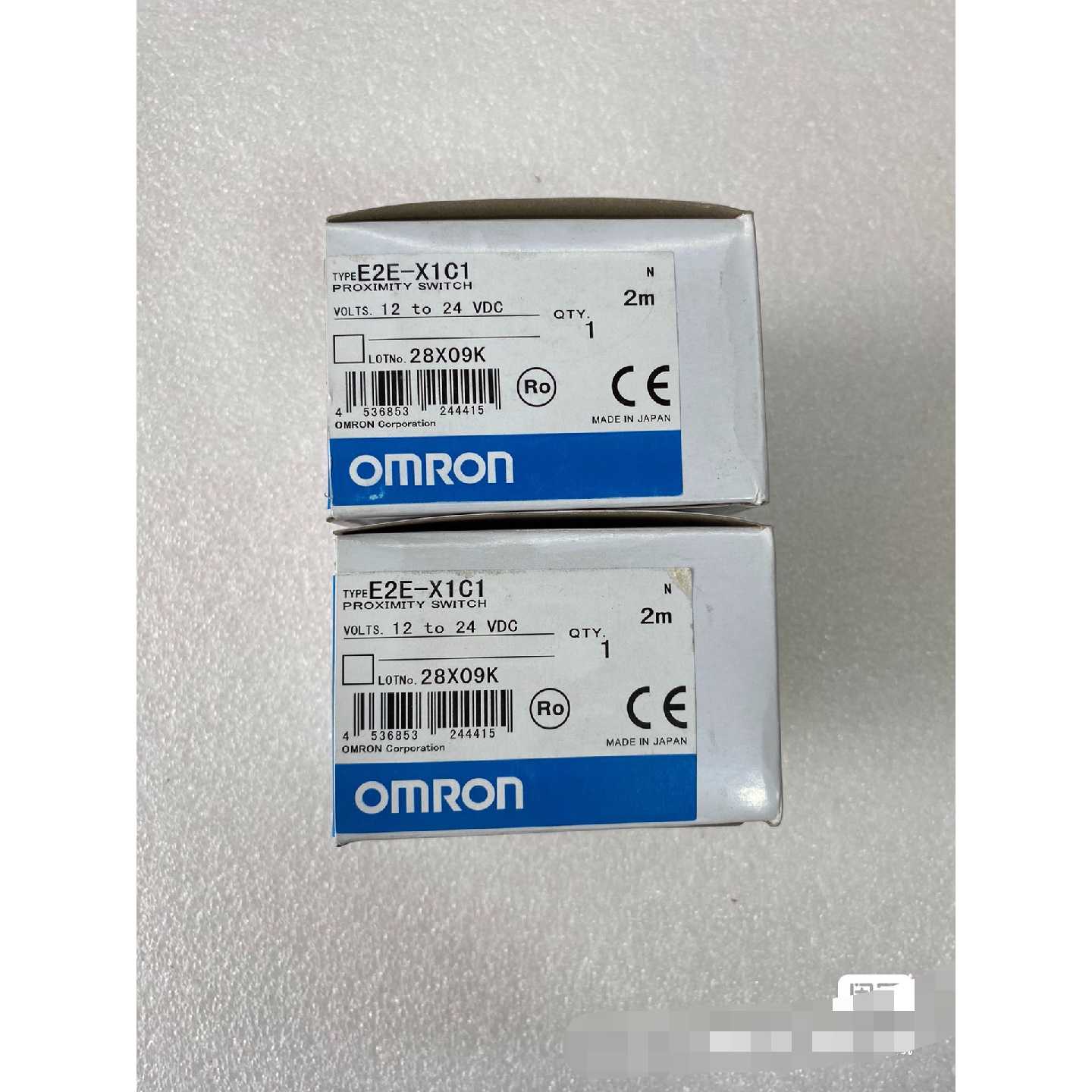 议价可维修欧姆龙接近传感器光电开关传感器E2EX1C1全新二手均有