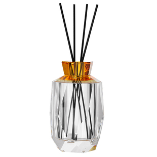 高奢水晶香薰瓶空瓶高级酒店摆件卫生间香氛卧室内挥发香水分装瓶