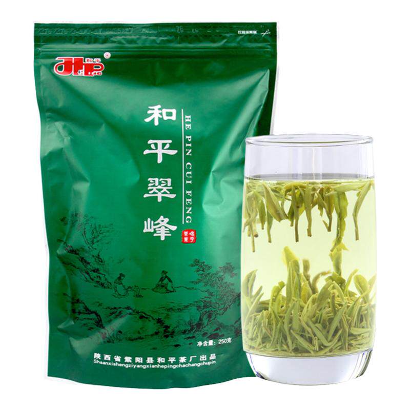 和平翠峰2026新茶现货春茶叶紫阳富硒茶产区浓香耐泡绿茶半斤自饮
