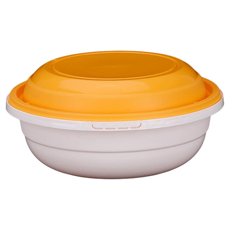 防盗扣食品级可微波外卖圆碗