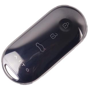 适用于问界m5 m7钥匙套壳包扣新款AITO华为汽车用品 全包超薄透明