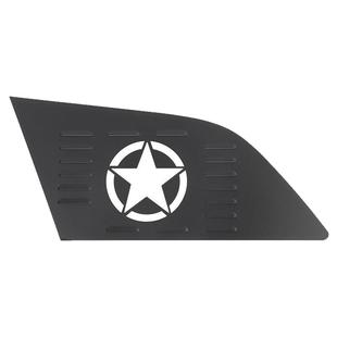 适用于11-20款道奇酷威专用后车窗玻璃贴改装件金属护甲个性装饰