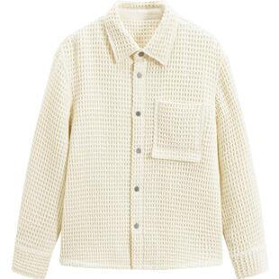 GXG男装双色质感短大衣外套GEX10638284 2023年冬季品