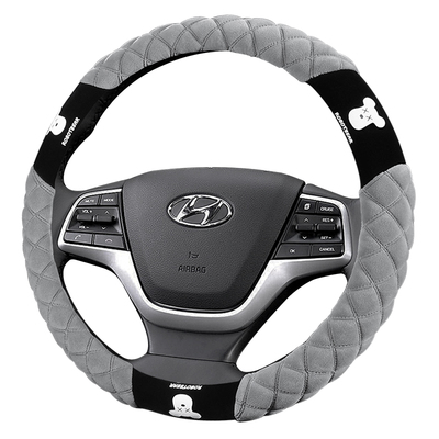 现代菲斯塔索纳塔悦动朗动瑞纳ix35名图领动ix25方向盘套冬季毛绒