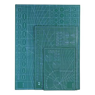 双面切割垫板美术专用a4手工桌面美工刀垫板a3桌面硬板刻刀垫板