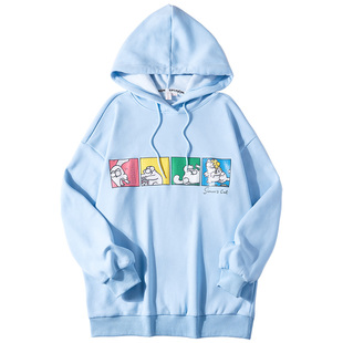 【49/件】EPTISON加绒卫衣女2025秋季新款小个子休闲宽松连帽上衣