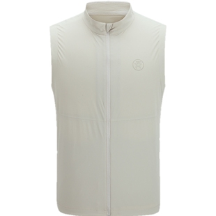 HART MARX男士立领马夹压胶拼接2025年秋拉链透气防泼水马甲男