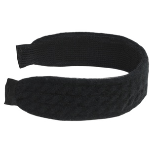 刘海贴魔术贴头发粘粘贴毛发发贴黑色毛线发带粘发帖李沁同款发箍