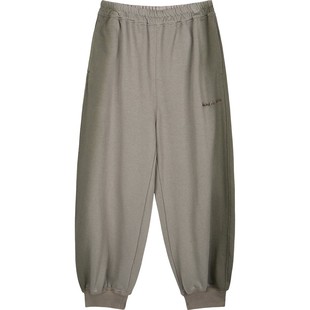 蓬马大童长裤子棉质毛圈布渐变运动秋装男女儿童pomme de terre