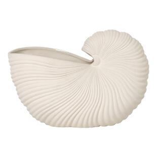 丹麦FermLiving ShellPot摆件 北欧简约设计感样板房陶瓷装饰花瓶