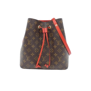 中古LV路易威登女包8~95新Neo经典老花水桶包手提单肩包BRANDOFF